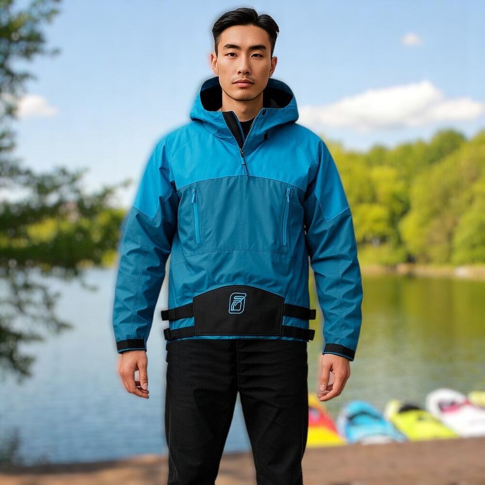 Level Six Jacket Juneau Semi-Dry Top Hooded Waterproof Warm Sz X-Small Unisex